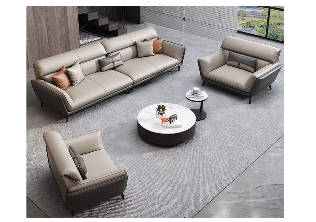 西皮沙发Q7  套装1+1+3 三人位2110*920*900mm 单人位1110*920*900mm