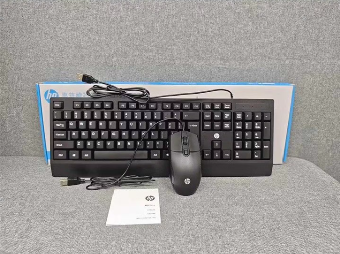 惠普藏羚羊Plus有线键鼠套装  鼠标键盘套装