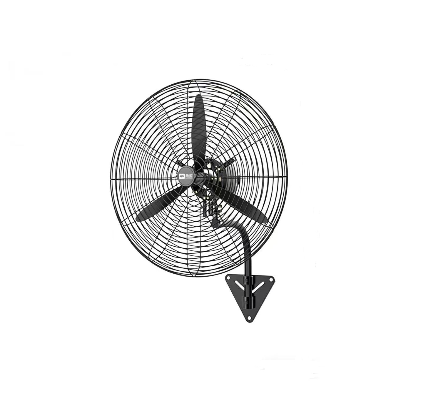 750塑叶黑色款工业风扇壁挂扇  铜芯电机  风扇直径780mm