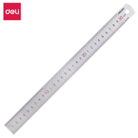 得力8463钢直尺钢尺刻度尺 30cm